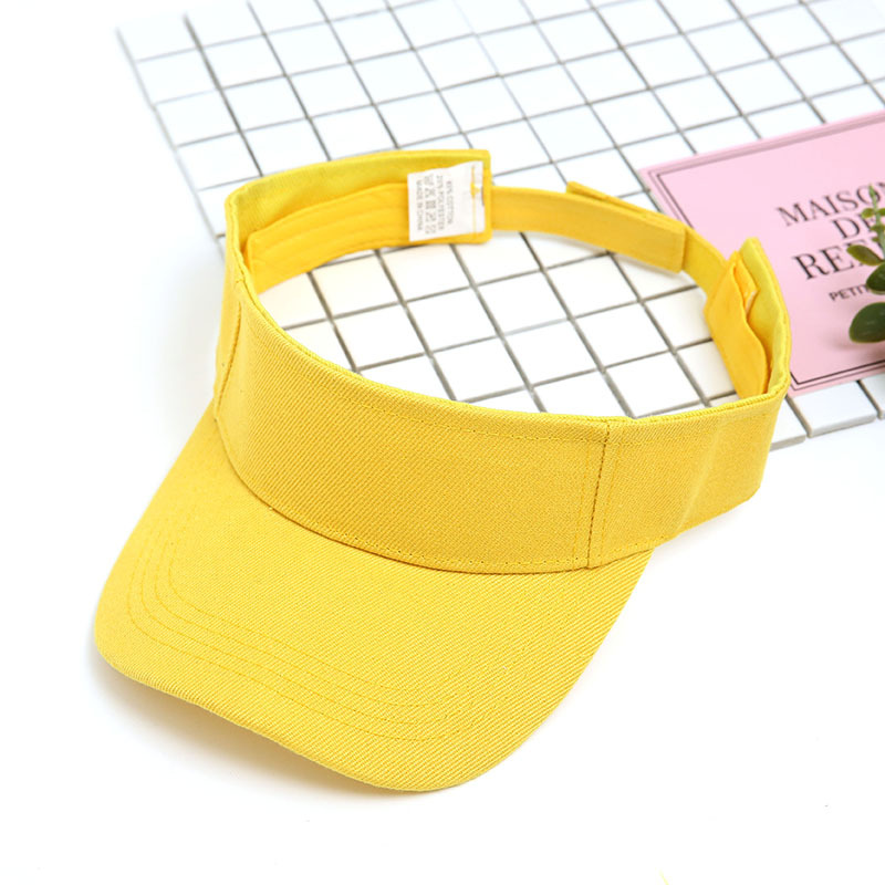 Japanese and Korean personality empty top hat sunshade sunscreen cap outdoor topless duck tongue baseball cap sports hat spot wholesale