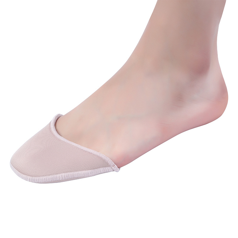 Factory direct dance long toe shoes toe cover toe cover dancing shoes elastic fabric toe cover