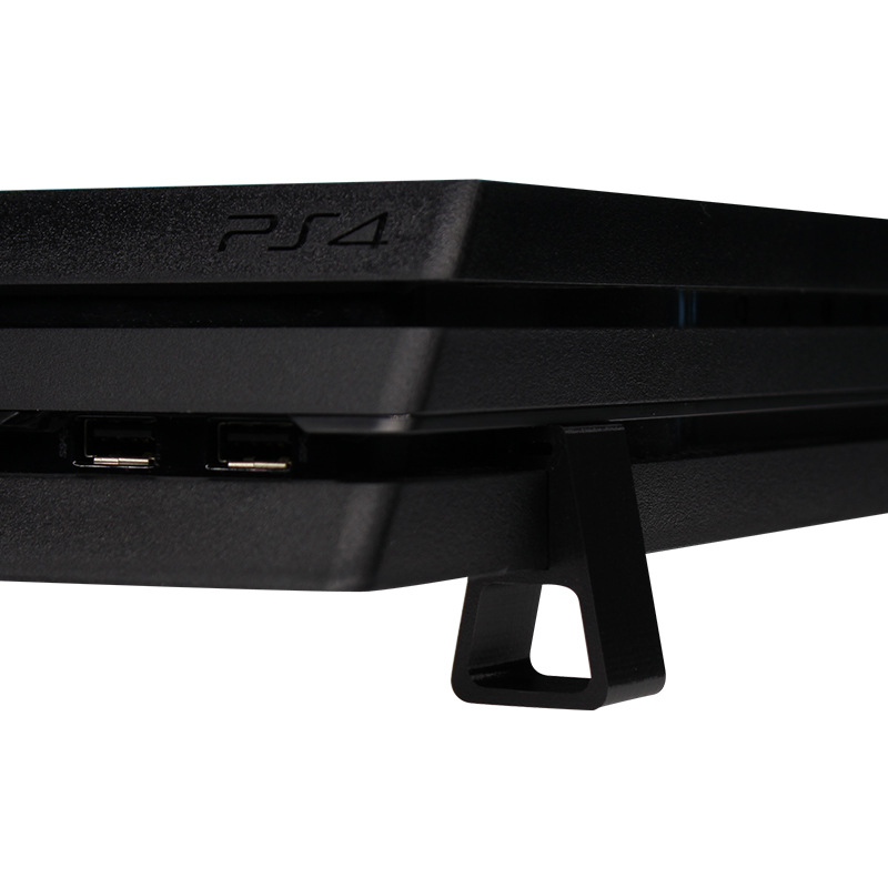 機關鳥PS4 slim Pro主機橫版支架 遊戲機散熱底座 平放式支架配件