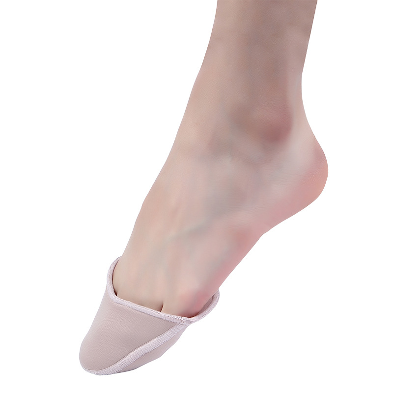 Factory direct dance long toe shoes toe cover toe cover dancing shoes elastic fabric toe cover