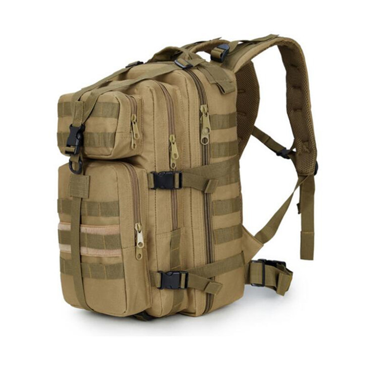 3p 戦術的な暴行屋外迷彩防水 35l バックパックデュアルショルダー登山バッグ中型学生のための|undefined