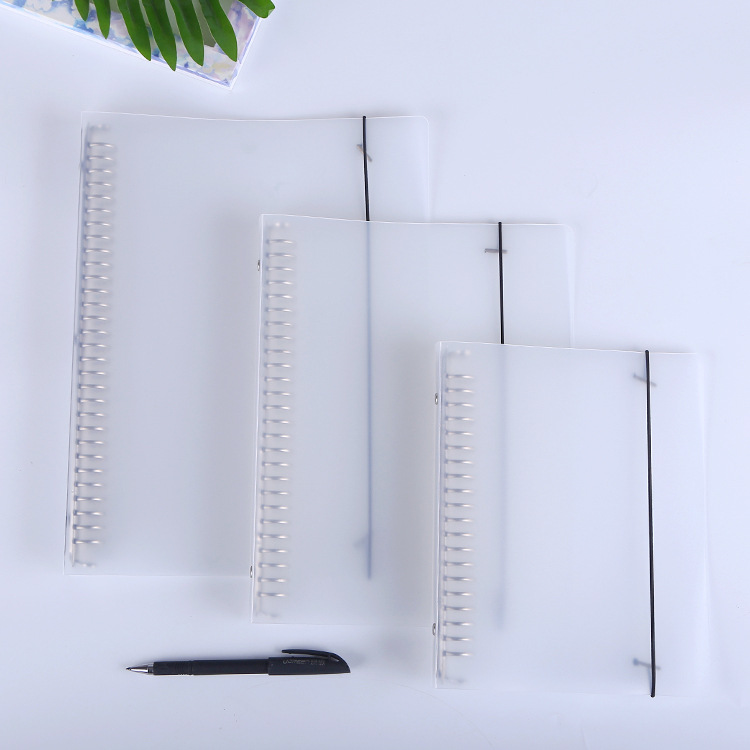 20 hole A5 binder plastic shell 26 hole B5 notebook inner page shell 30 hole A4 binder