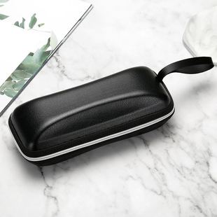 EVA new compression myopia glasses case bag black sunglasses case