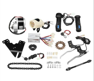 Cross-border bicycle modification electric 24V250W mountain bike modification electric car kit factory direct sales