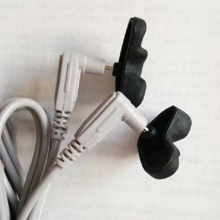 Medium and low frequency therapeutic instrument physiotherapy instrument electrotherapy accessories ear plug electrode large favorably