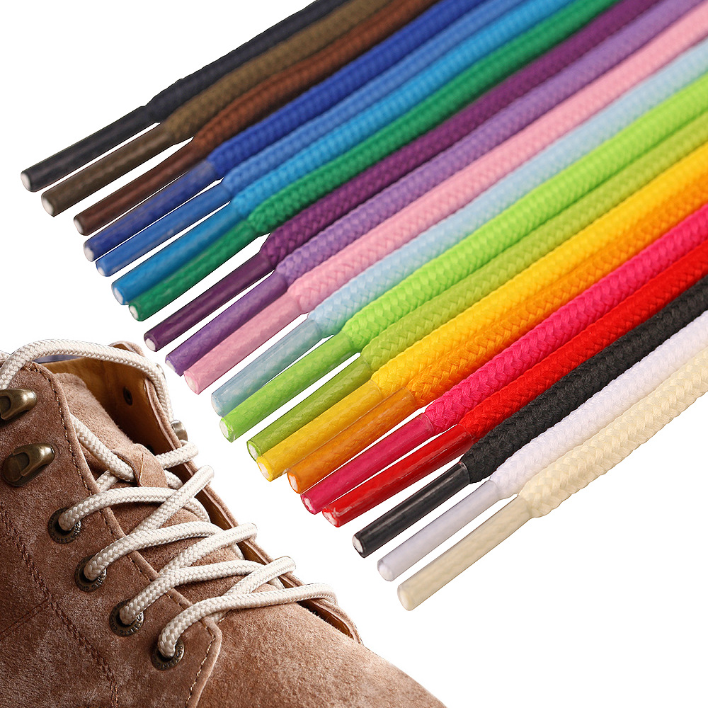 [07] Manufacturers cross-border 16-spindle round shoelaces 0.5-2 M color casual running shoes shoelaces