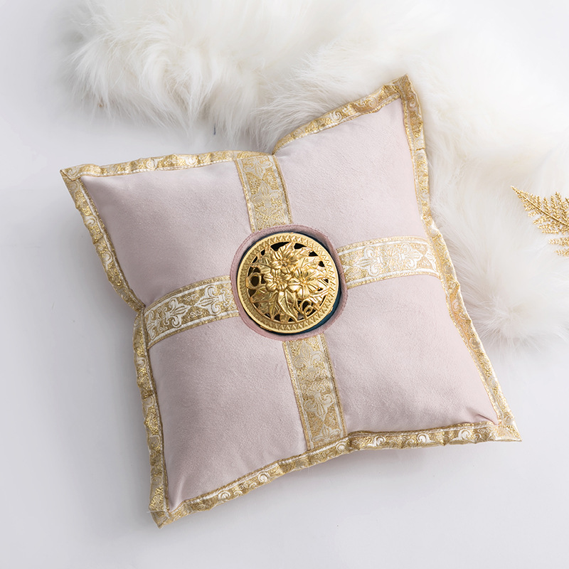 Cross-Border explosion European and American creative incense burner seat pillow aromatherapy pillow with core Middle East luxury home decoration incense burner pillow