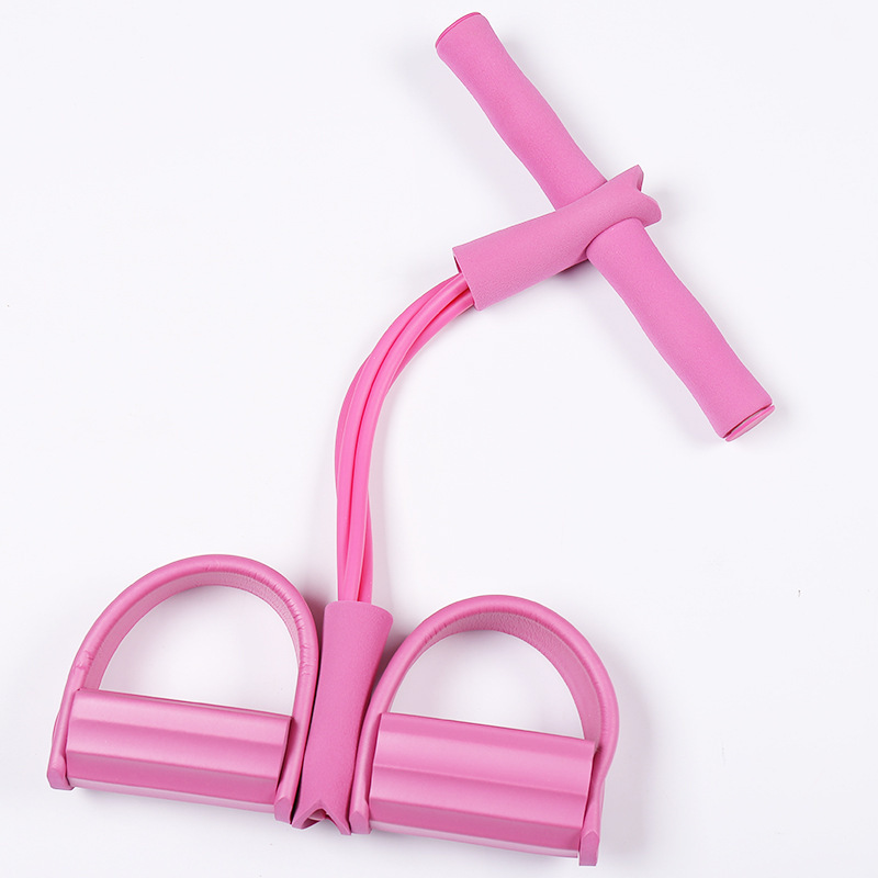 Source factory four-tube six-tube pedal tension device thin waist thin leg sit-up auxiliary pull rope a generation of hair