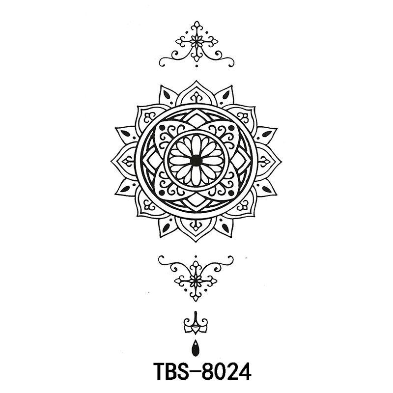 Cross-Border special for flower arm tattoo stickers totem character tattoo stickers manufacturers spot wholesale tattoo