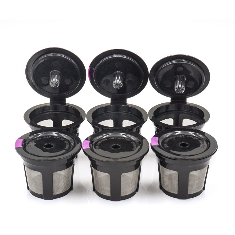 iCafilas compatible k multi-cycle coffee capsule plastic filter coffee cup stainless steel funnel Cup