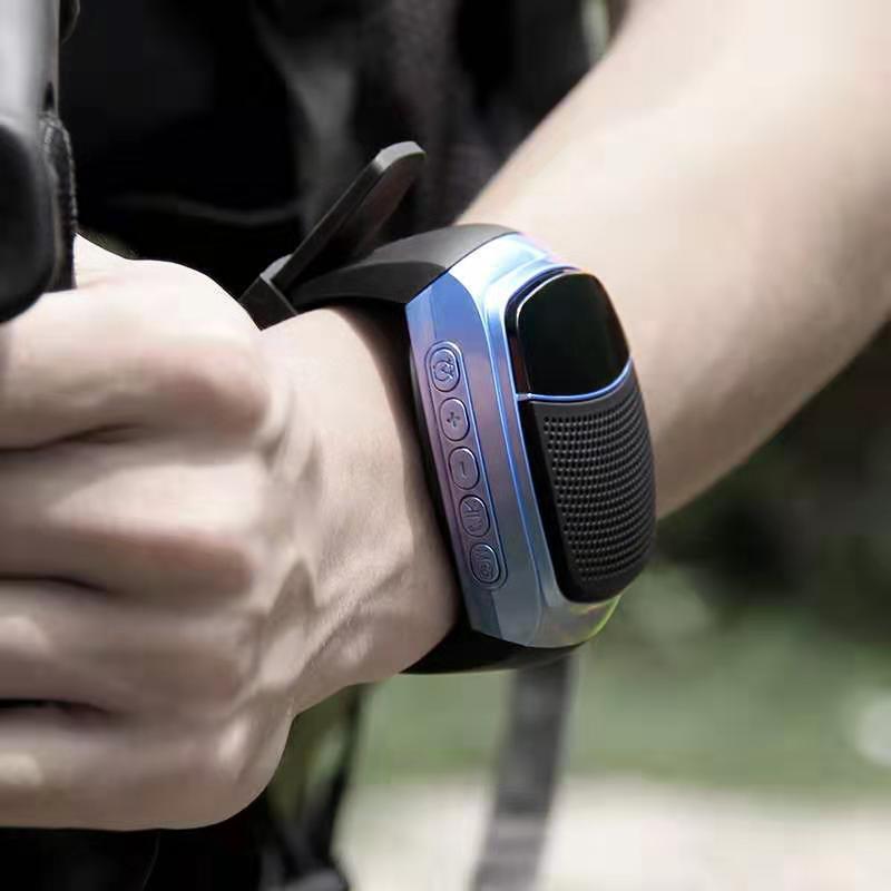 B90 腕時計 Bluetooth スピーカーアウトドアスポーツタイプサウンドボックス Selfie 目覚まし時計スピーカースピーカー家電|undefined