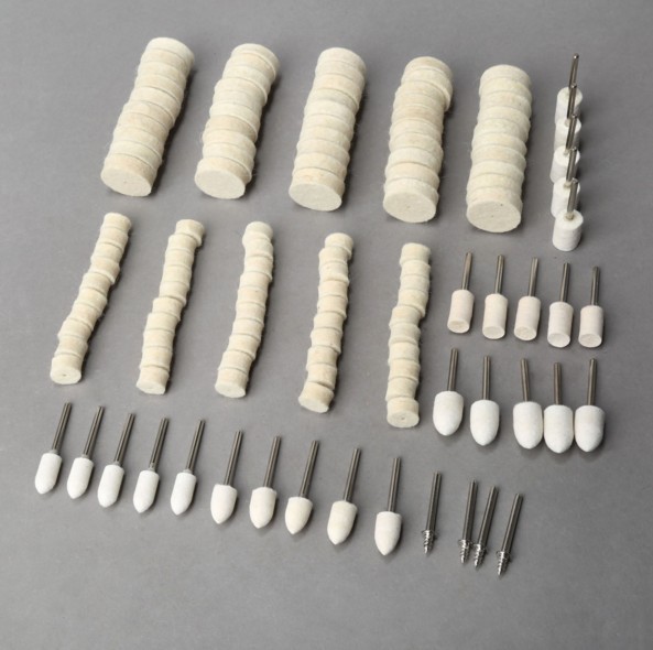 129pc accessories wool polishing wheel polishing tool wool felt polishing metal surface polishing wheel rotary worker