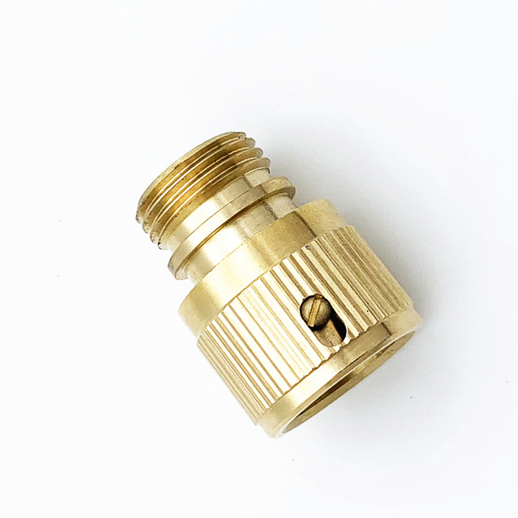 4 points external tooth water connection all copper external tooth quick connection 1/2 External thread water connection quick connection