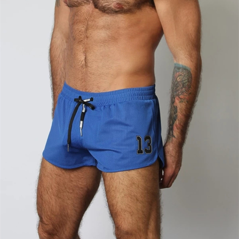 2019 summer new men's shorts fitness training quick-drying slim stretch pants a generation of hair