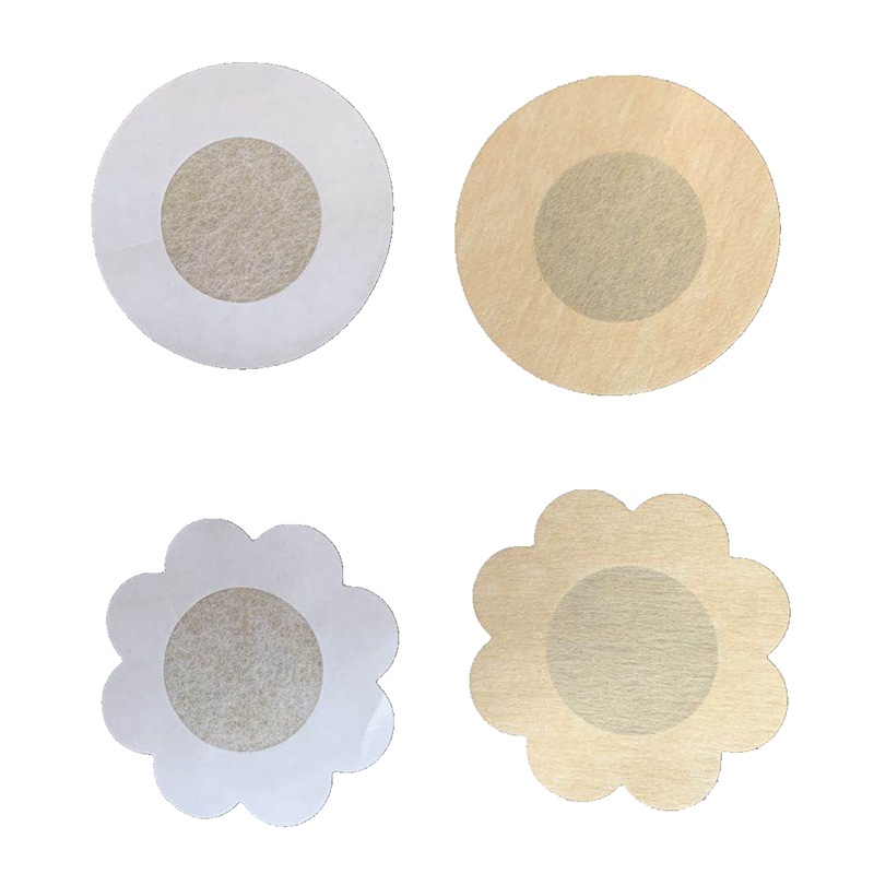 Cross-border Source anti-bump invisible breast patch non-woven breast patch Disposable nipples Disposable breast patch