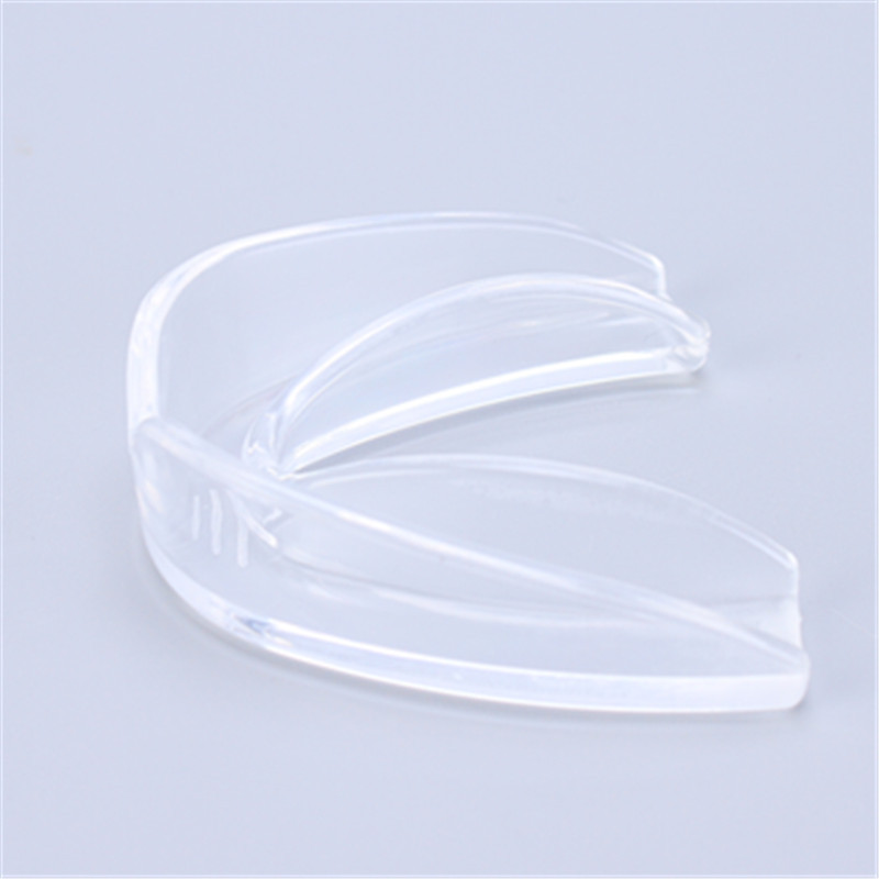 In stock athletes boxing braces silicone tooth protection braces single and double-sided Sanda taekwondo braces