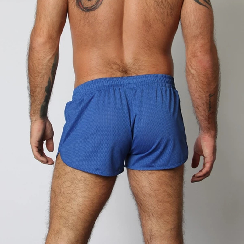 2019 summer new men's shorts fitness training quick-drying slim stretch pants a generation of hair