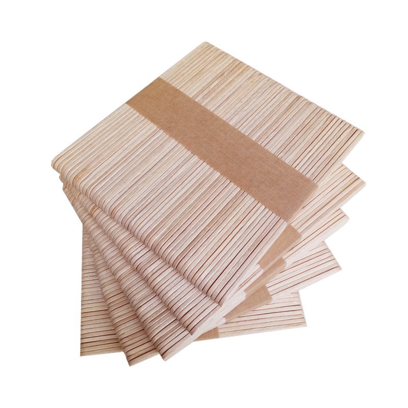 Boutique kindergarten diy handmade wooden stick material wooden ice cream stick handmade craft handmade wooden diy