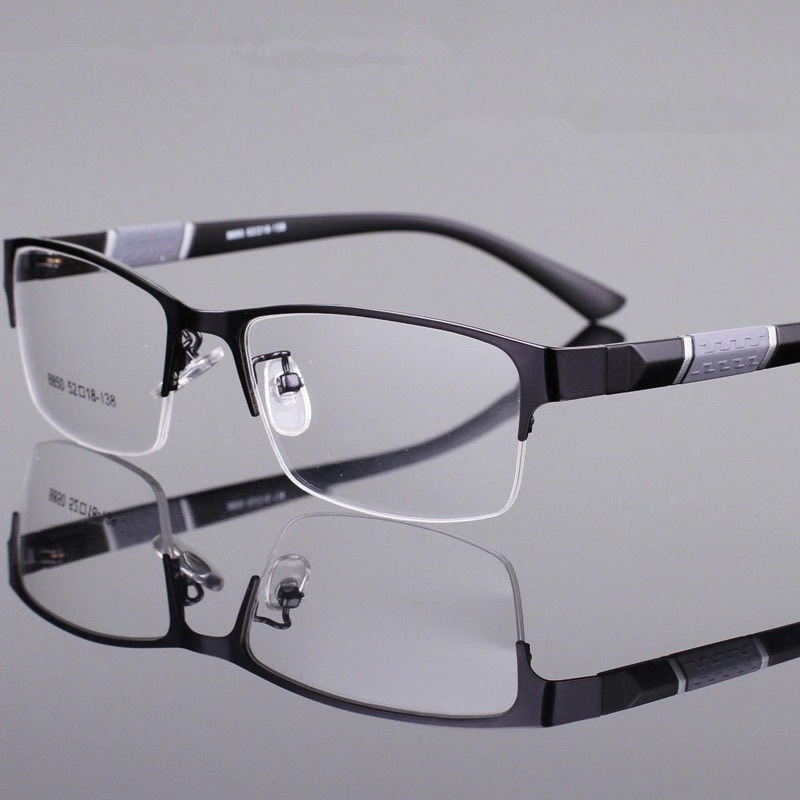 Myopia Glasses Men's Anti-radiation with Several degrees of eyes Myopia Men's Flat Light Anti-fatigue Eye Protection Glasses Frame 8850