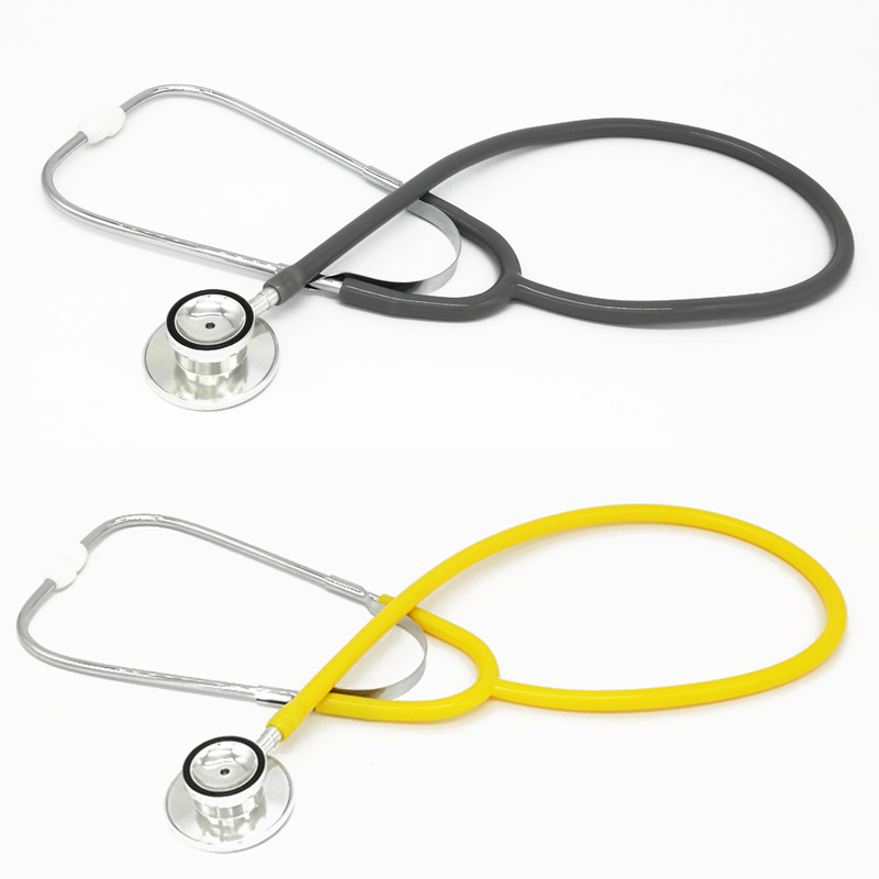 Stethoscope Aluminum Double Listening Double-Sided Stethoscope Single Tube Stethoscope Aluminum Double-Sided Stethoscope Stethoscope