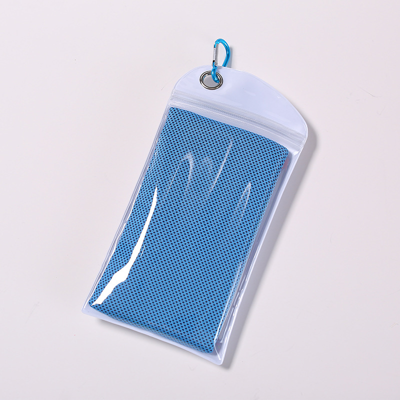 Cross-border hot sale summer cooling cold towel yoga fitness ice towel ice towel in stock can be customized logo