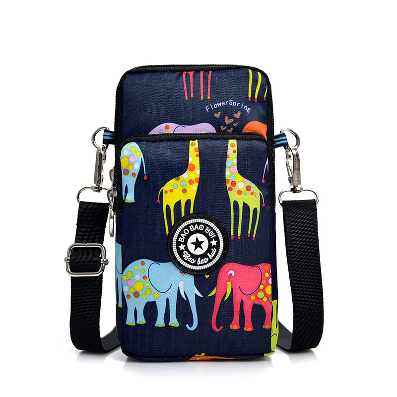 Mobile Phone Bag Women's Crossbody Bag 2023 New Korean Style All-match Vertical Mobile Phone Bag Hanging Neck Coin Purse Mini Small Bag