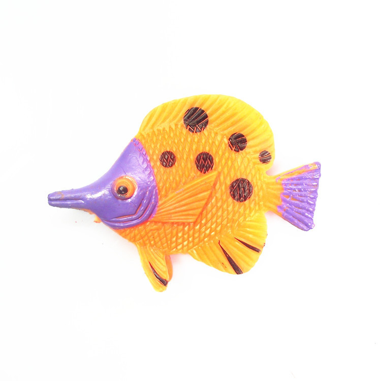 Model solid fish a bag of 12 tail landscape simulation tropical fish fake fish plastic fish sand tray ocean fish sand tool