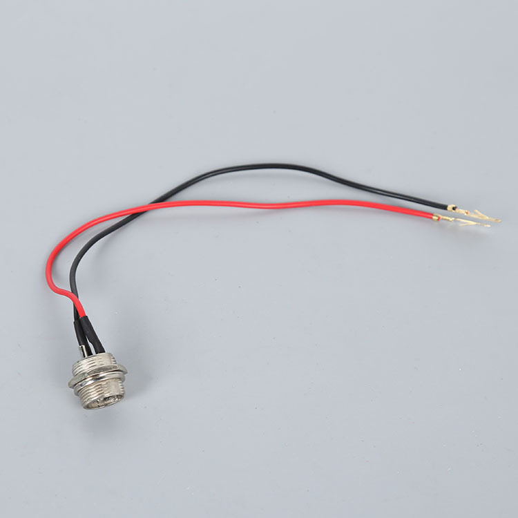 Cross-border discount electric scooter charging port round hole three-pin aviation head charging hole