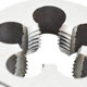 Right-handed die M2-M52 Metric round die High-speed steel die