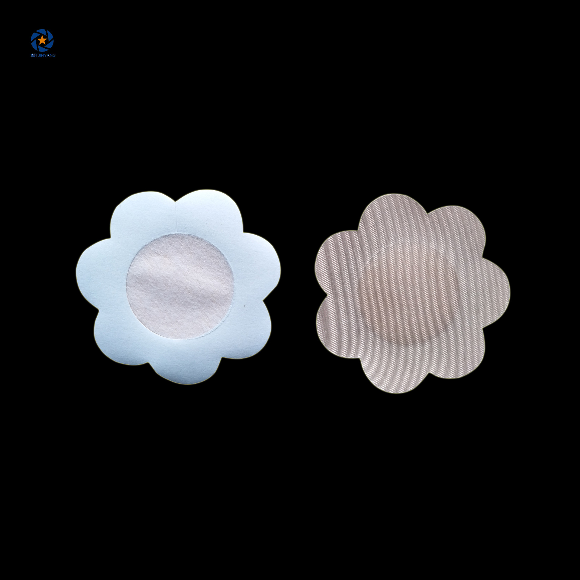 Factory custom chest patch breast patch nipple patch disposable plum blossom breast patch non-woven fabric disposable chest patch