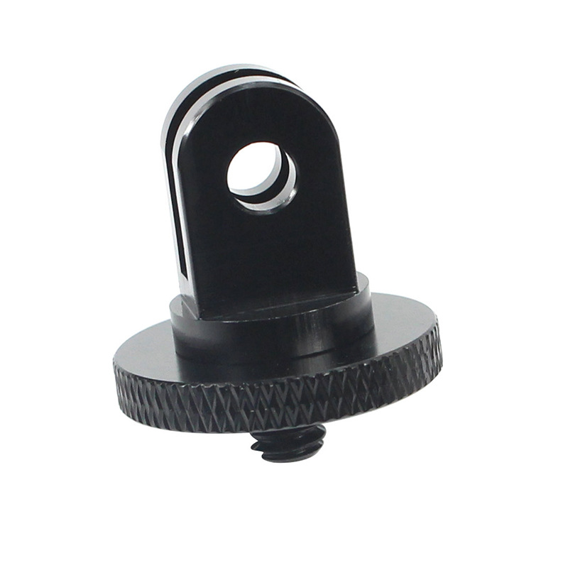 Suitable for gopro hero11/10 small ant adapter tripod mini adapter aluminum alloy 1/4 adapter head