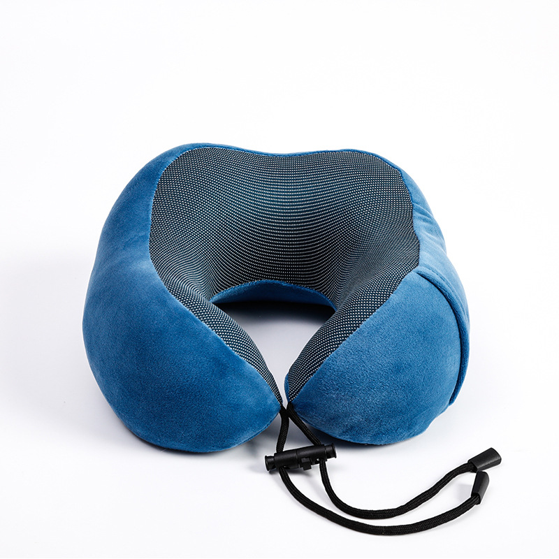 Amazon gift storage travel aircraft pillow cervical u-shaped pillow memory foam u-shaped neck pillow office sleeping