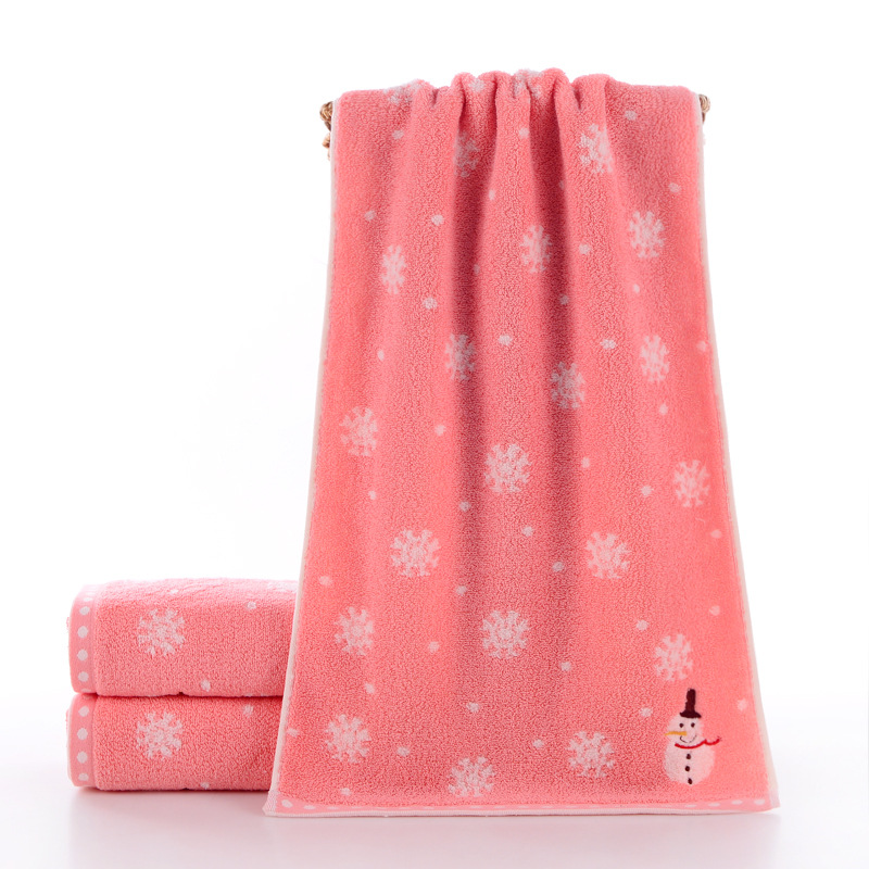Children's Towel Small Rectangular Household Wash Face Kindergarten Students Cotton Soft Absorbent Small Towel