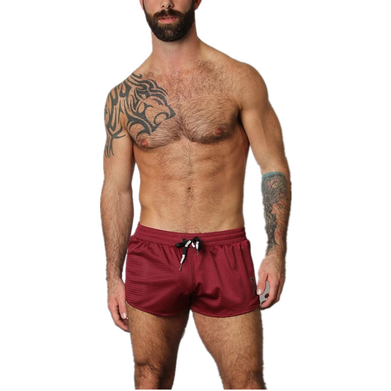 2019 summer new men's shorts fitness training quick-drying slim stretch pants a generation of hair
