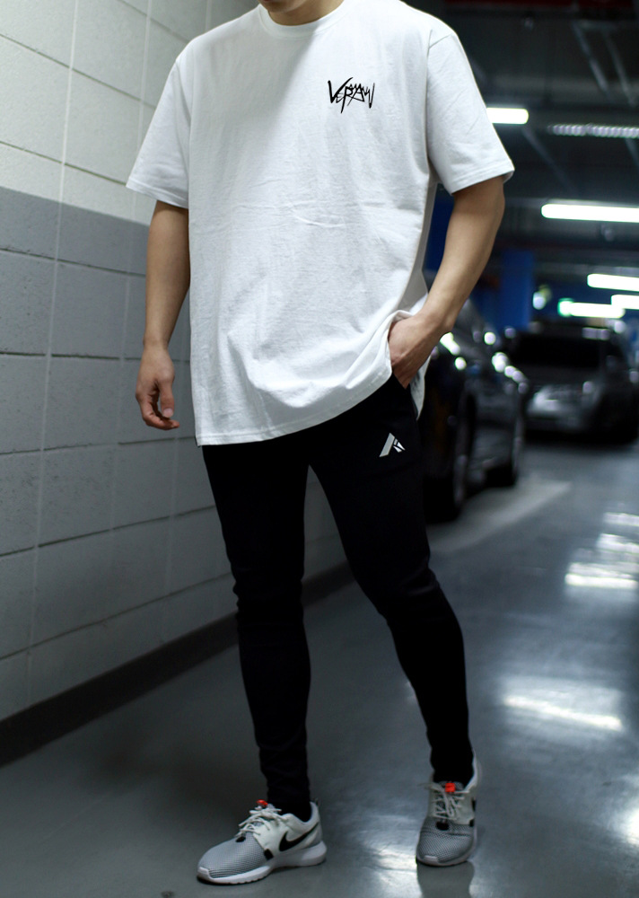 Muscle Fitness Sports Short-sleeved Slim-fit T-shirt Running Top Breathable Training Leisure Fashion Brand T-shirt
