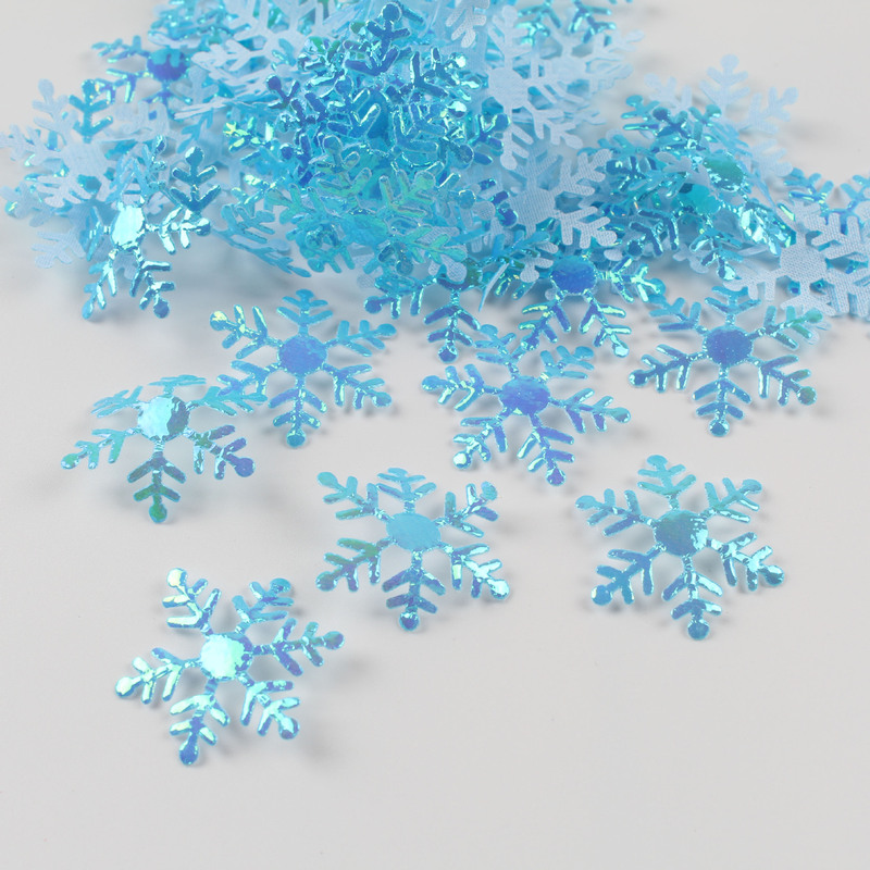 国境を越えたクリスマス装飾雪花片結婚式パーティーは紙くずdiy偽雪花クリスマス部品メーカーを投げる|undefined