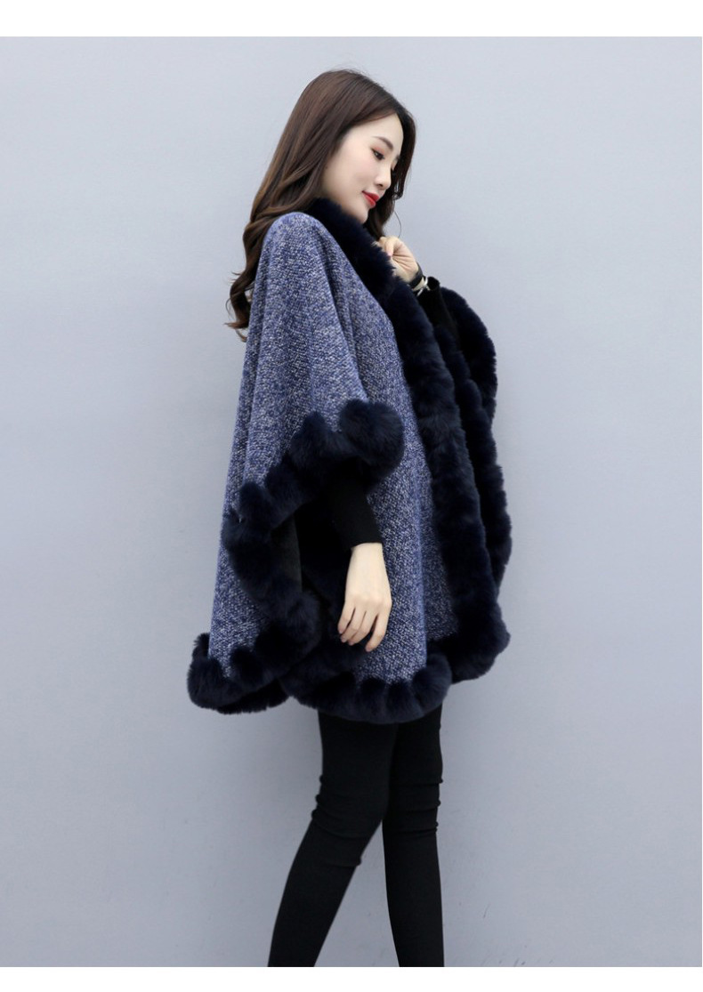 Cappotto lungo in lana con cappuccio e cappuccio ..._voghion.com