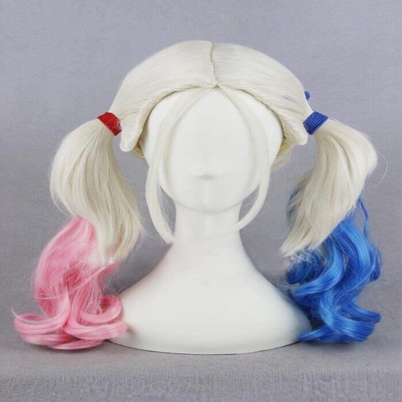 Halloween Suicide Squad Costume Haley Quinn Clown Female Performance Table Adult Children Costume