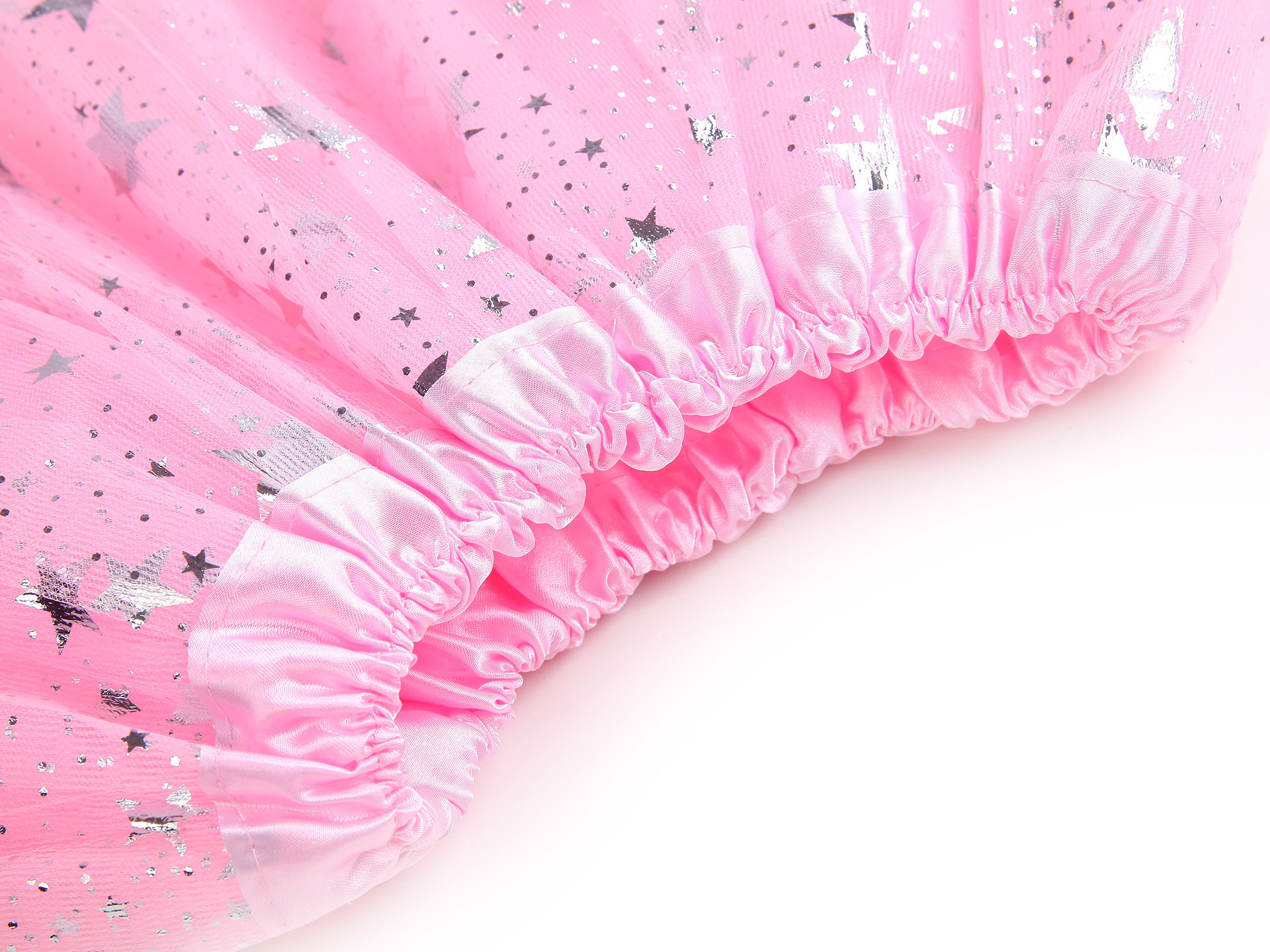 Children's tutu skirt tutu skirt big five-pointed star mesh skirt three-layer 6-piece skirt tutu mesh skirt children's skirt