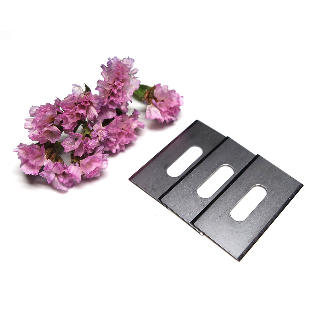 30 piece lawn mower blade oval hole stainless steel intelligent robot lawn mower blade blade