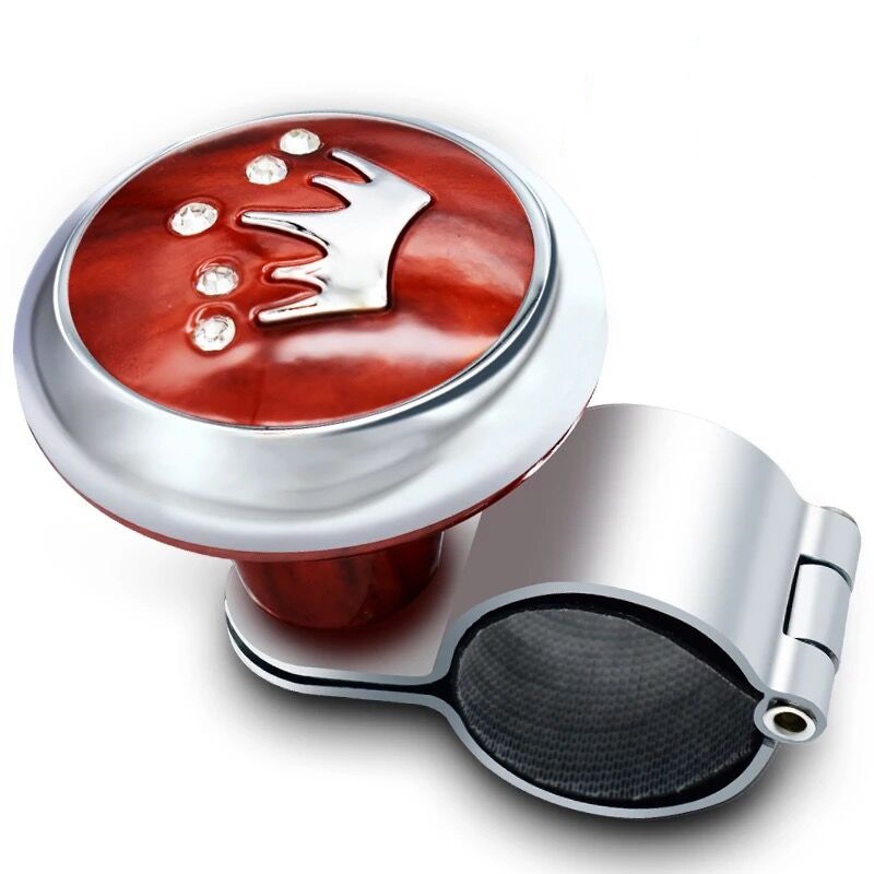 Car steering wheel booster ball handle steering gear with steel ball bearing booster ball change steering wheel assist