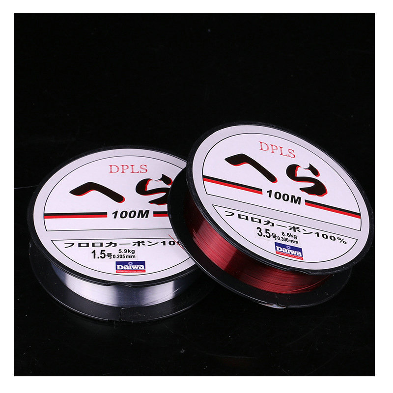 Fishing gear factory direct nine eight 100 meters pe braided line colorful fishing line 100 meters