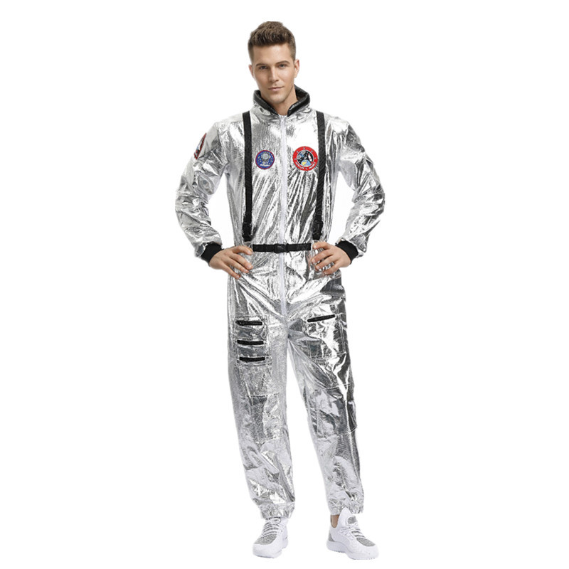 Halloween Couple Wandering Earth Same-style Space Costume Men's Women's Astronaut Parent-child Stage Costume