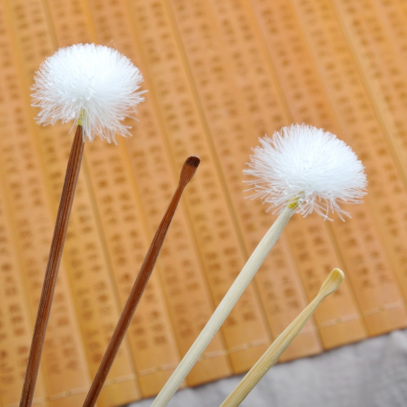 Tianyi coal bamboo double-headed goose feather ear pick ear picking artifact ear picking tool ear picking goose feather cleaning ear