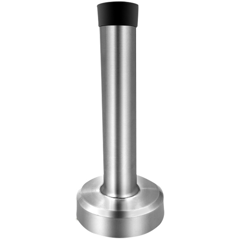 304 Stainless Steel Door Top Cylindrical Thickened Household Anti-theft Wooden Door Toilet Rubber Anti-collision Door Resistance Lengthen Door Stop