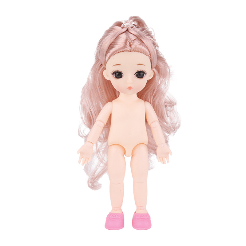 16cm Confused Naked Baby Burberry Lili Body 13 Joint BJD Girl Lori Toy Lele Barbie Doll