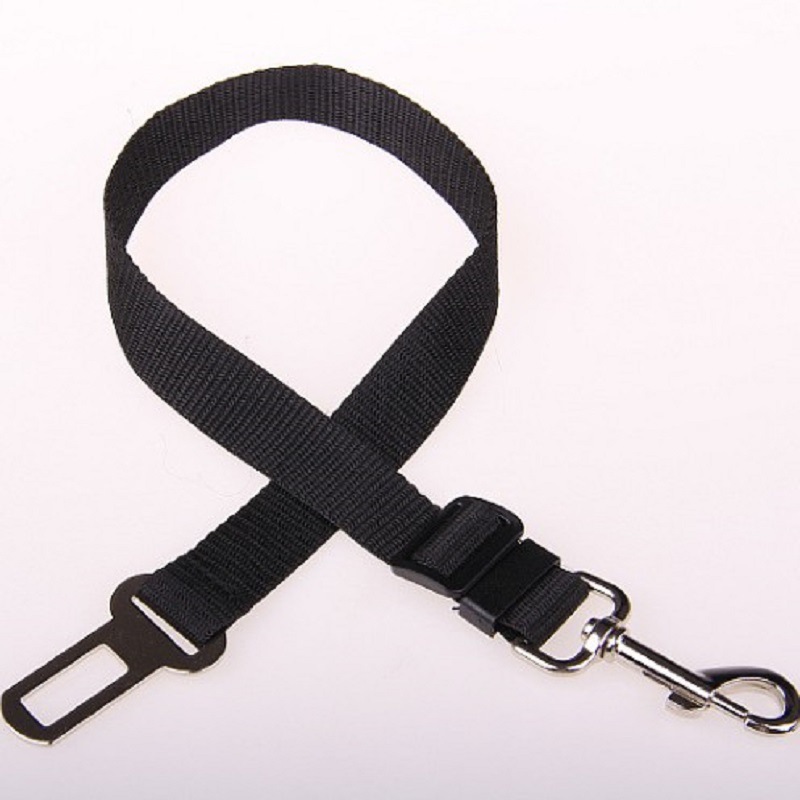 Pet car safety buckle in stock car pet supplies wholesale cat dog traction seat belt factory direct sales