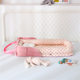 Hermei Crib Portable Mommy Baby Holder Isolated Shoulder Bag Bed Travel Crib