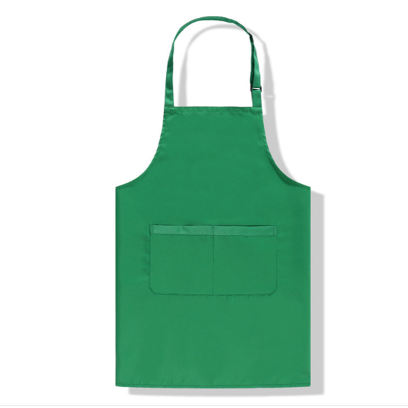 New cotton large pocket adjustable buckle apron household chef waiter work waist