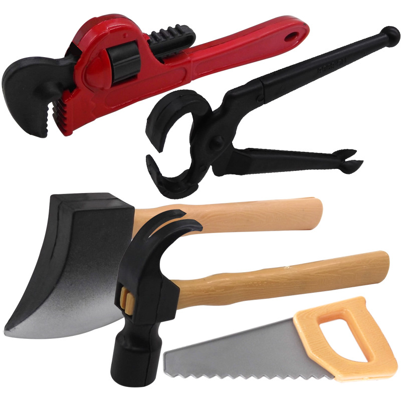 Cross-border hot sale children's simulation multifunctional repair tools 7-piece screwdriver play house educational toys
